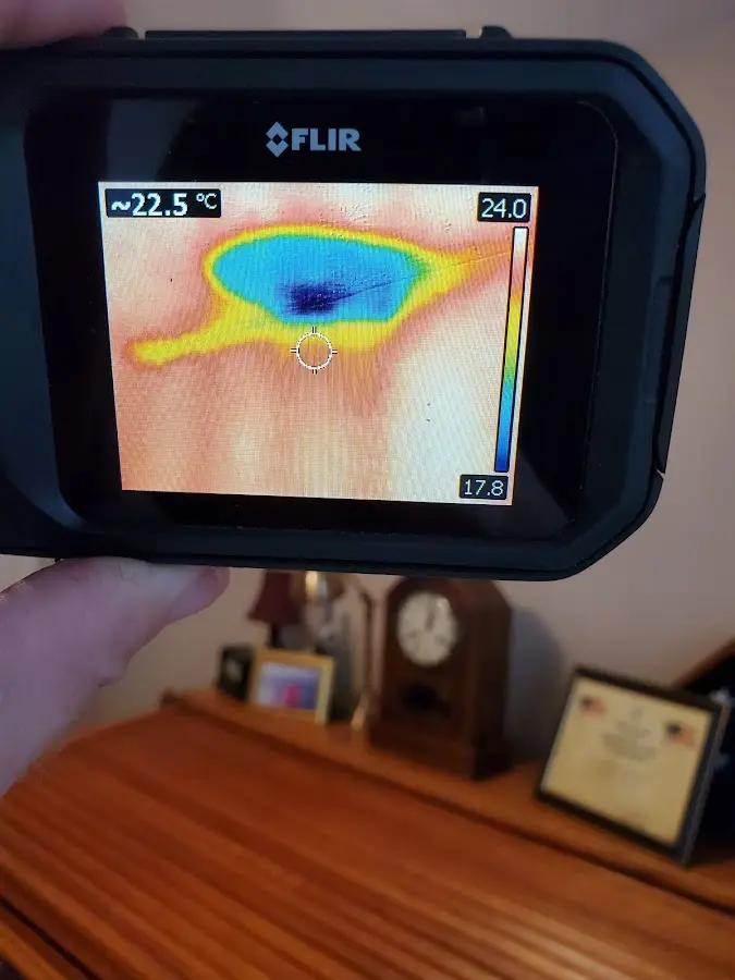 Thermal imaging inspection for water damage in Marianna