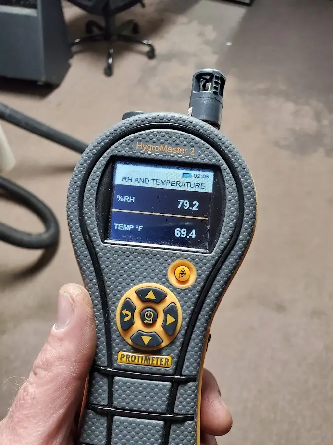 Moisture meter humidity assessment for Fire & Smoke Damage Restoration in Marianna